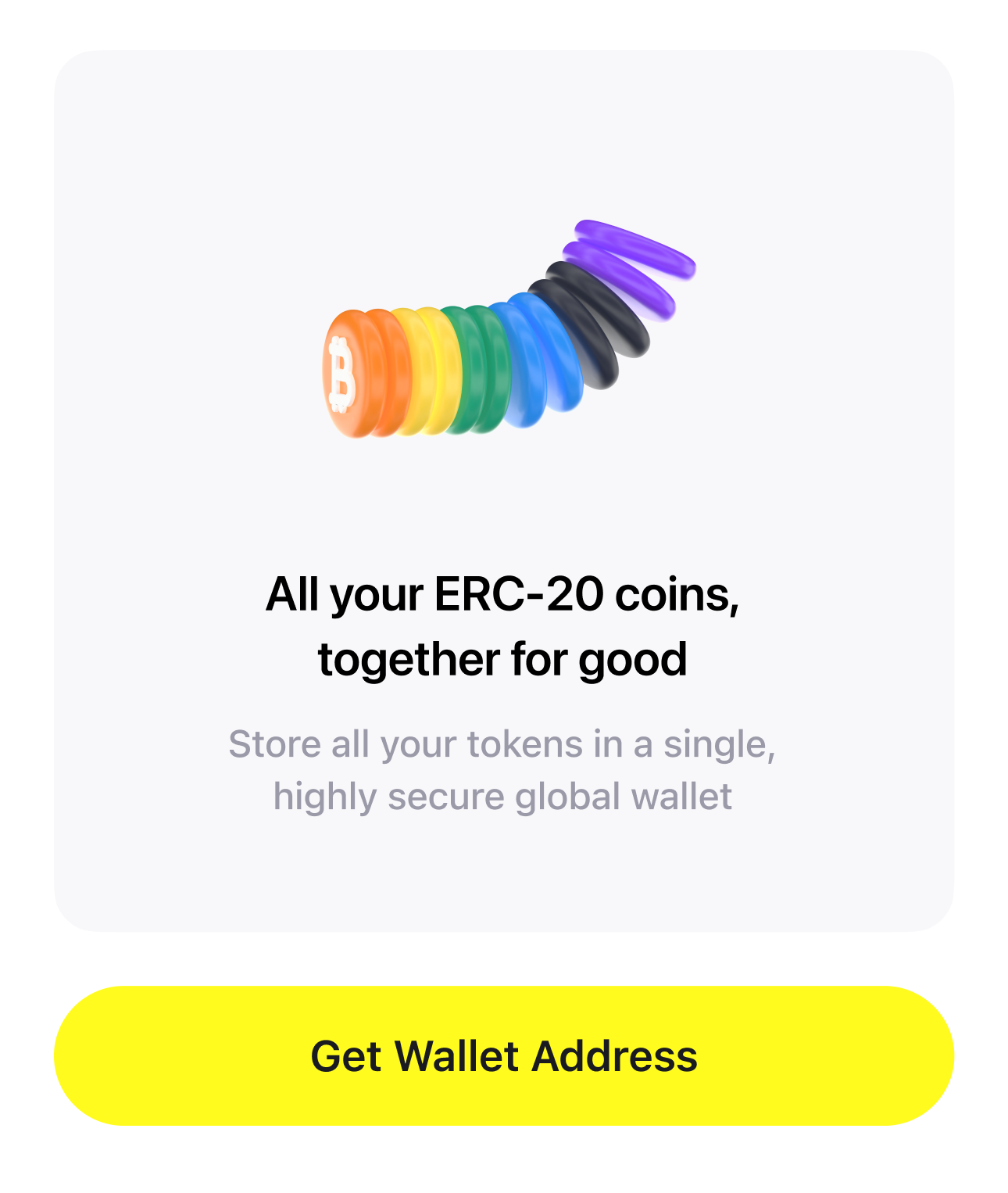 How can I receive crypto by my wallet address? | Choise.com